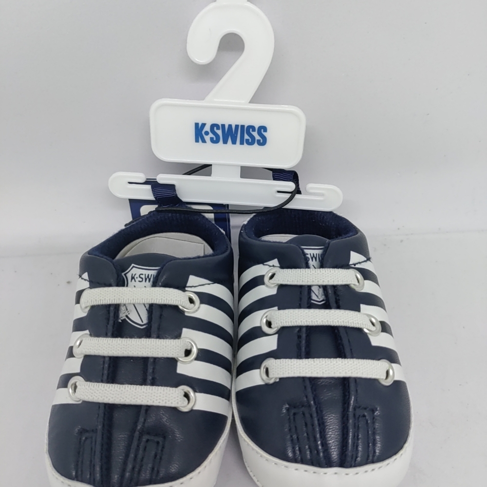 K-SWISS Baby Booties Sneakers Navy Blue Size Size 1(0-3M)